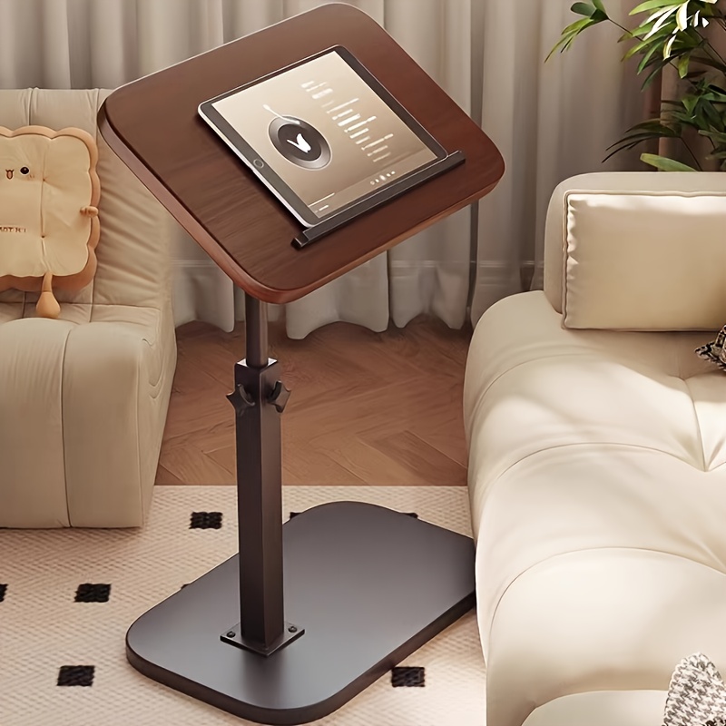 Black Walnut Swivel Laptop Des - Office Furniture 评论和价格
