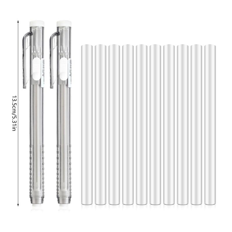 12 Pieces Retractable Mechanic - Retractable Eraser Pen Click 评论和价格