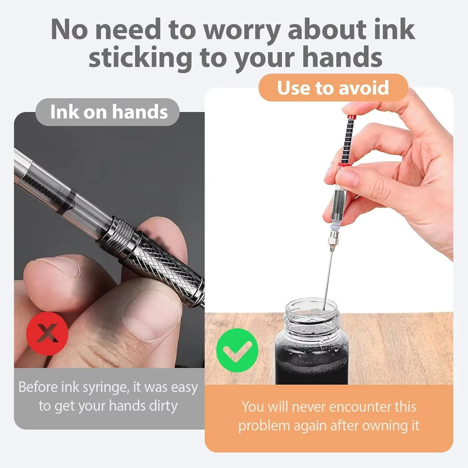 Fountain Pen Filler Ink Pen Sy - School Supplies 评论和价格