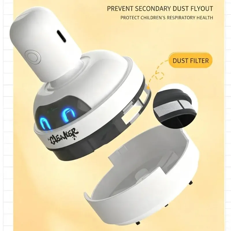 Desktop Cleaner Vacuum Cleaner - Mini Desktop Vacuum Cleaner For Eraser Dust 评论和价格