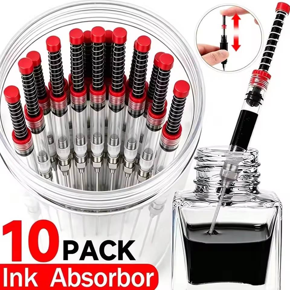 1-10pcs Fountain Pen Filler In - Writing Tools 评论和价格